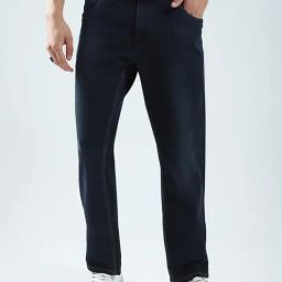 Monte Carlo Blue Cotton Regular Fit Jeans-image-71