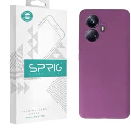 Sprig Liquid Silicone Back Cover for REALME 10 PRO PLUS 5G (Purple)-image-95