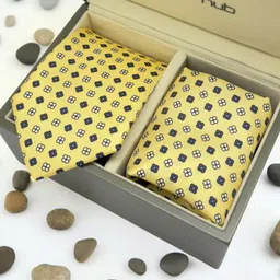 The Tie Hub Men Accessory Gift Set Of Tie and Pocket Square-image-89