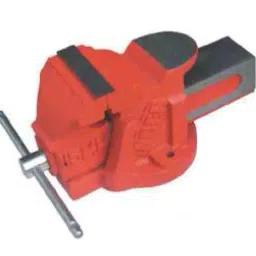 Inder 2x90 mm Fixed Base BENCH VICE (Heavy Duty Double Rib) P-335B-image-58