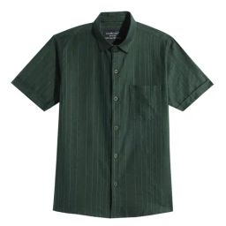 Charchit Boys Dark Green Cotton Shirt-image-48