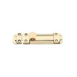 Screw Tight B022002PBL-4 5.7 inch Brass Lacquered Slide Bolt (Pack of 4)-image-18