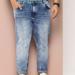 Sztori Men Slim Fit Heavy Fade Stretchable Jeans-14