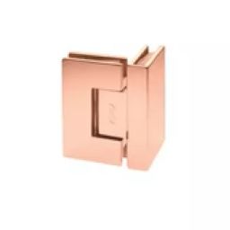 Core Stainless Steel (SS 304) 90 Degree Rosegold Shower Hinge CSH-44 RG-83