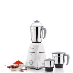 Mccoy Aura 750 Watts Mixer Grinder with 3 Stainless Steel Jar (3 Jars White Blue)-image-93