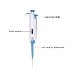 Insize Single Channel Adjustable Pipette 1000-10000 µl Range, LMP-SC11 image 2