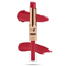 RED 4 Double Matt 2 In 1 Liquid Lipstick - 8 g - Shade Number - 118-17