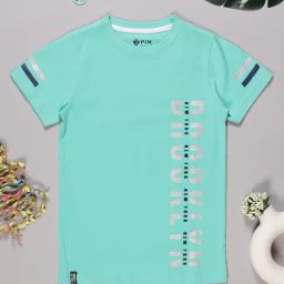 3PIN Boys Blue Cotton Printed T-Shirt-picture-40