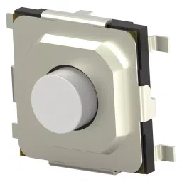 ALCOSWITCH - TE CONNECTIVITY Tact Switch, Spst-No, 0.05A, 12Vdc, Smd, MSLPT5252CG2WTR (Pack of 10)-image-0