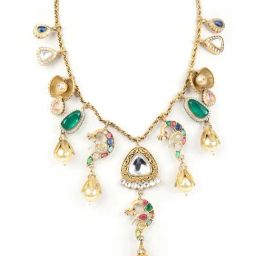 Odette Gold Stainless Steel Necklace and Earrings-image-27