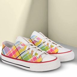 CROWCIA LONDON Men Printed Sneakers-image-76