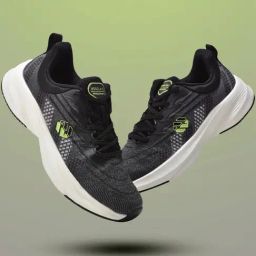 Woodland Men's Black Running Shoes-image-87