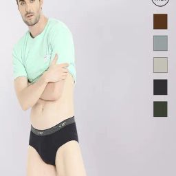 Vip Assorted Cotton Skinny Fit Briefs - Pack Of 5-93