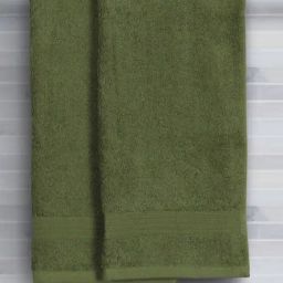 Maspar Green Cotton Hand Towel - Set of 2-picture-43