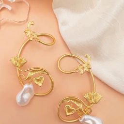 Abdesigns Classic Gold-Plated Stud Earrings-10