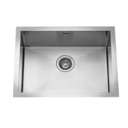 Jayna Noble Square Series Single Bowl Kitchen Sink Satin Finish 32x20x9 inch, JNS 3220-image-7