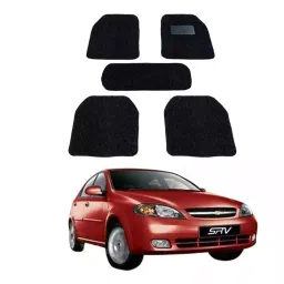 Auto Pearl DB7M50 PVC and Plastic Standard Mat for Chevrolet Optra Srv 2005 (Black)-image-68