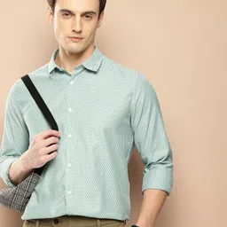 encore by INVICTUS Opaque Striped Casual Shirt-picture-49