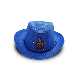 JENNA Kids Straw Basket Weave Fedora Hat-15
