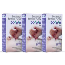 Docura No Bite | Thumb Sucking | Baby Nail Biting Nail Polish | Curated by Paediatricians | 9 ml | Pack of 3-12