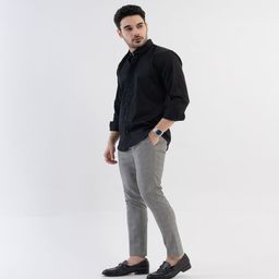 VELLURE Men Solid Giza Satin Full Sleeve Shirt-image-46