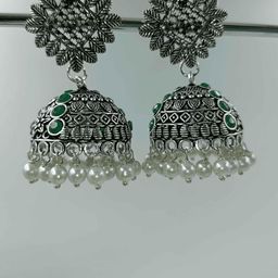 MERA HAAT Contemporary Jhumkas Earrings-image-68