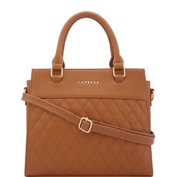 DressBerry X CAPRESE PU Structured Satchel with Quilted-14