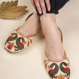Anouk Women Embellished Mojaris-image-58
