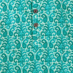 The Magic Wand Boys Printed Regular Kurta with Pyjamas image 4