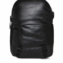 F Gear Unisex Black Solid Backpack-8