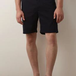 SELECTED HOMME Navy Regular Fit Chino Shorts-picture-23