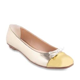 Catwalk Women's Wall St Golden Flat Ballets-image-99