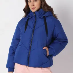 Vero Moda Blue Regular Fit Jacket-picture-31