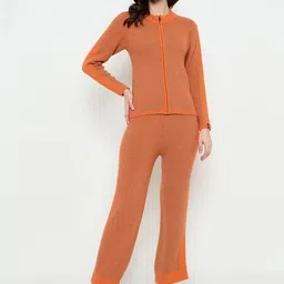 CREATIVE LINE Self Design Sweatshirt With Trouser Co-Ords-picture-48