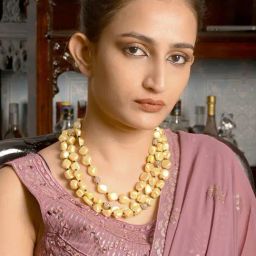 Odette Off White Faux Pearl Long Neck Piece With Beads For Women-image-72