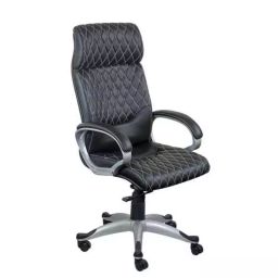 Sunview 150 kg Weight Capacity Cobra Black High Back Office Chair with Adjustable Height-2