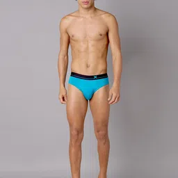 FRENCHIE X-Lows Tencel Micro Modal Solid Briefs with Moisture Wicking Properties image 4