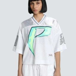 Puma White Relaxed Fit Printed Sports T-Shirt-picture-33