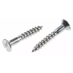 RS PRO Slot Countersunk Stainless Steel Wood Screw, A2 304, No. 8 Thread, 25mm Length (Pack of 100)-image-84
