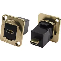 RS PRO Straight Panel Mount USB Connector 1 Port Type C, 2035579-image-11