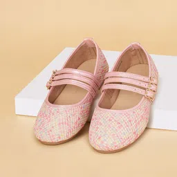 Pantaloons Junior Girls Textured Fashion with Bows Flats-28