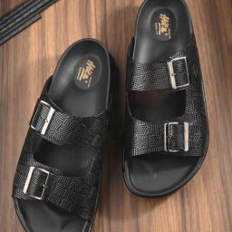 Hitz Men's Black Casual Sandals-image-66