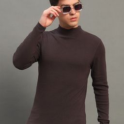 GET GOLF Men Solid High Neck Sweatshirt-image-95