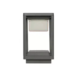 Fos Lighting Exterior LED Post Lamp 12 W Aluminium, Acrylic Grey, 6430Down-AL-12W-3K-GL-picture-13