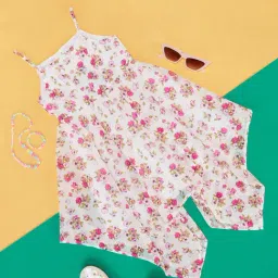 Pantaloons Junior Multicolor Floral Print Dress-picture-25