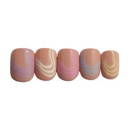 SOEZI Reusable Press On Nails Application Kit - Tropical Wave-17
