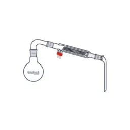 Biohall 150 ml Flask Capacity Solvent Recovery Assembly With Coil Condenser, BLS.DA.028-41
