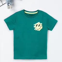 max Boys Graphic Printed Round Neck Pure Cotton T-shirt-image-94
