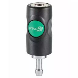 PREVOST Composite Body Safety Quick Connect Coupling, 9 mm Hose Barb, ESI 071809CP-image-90