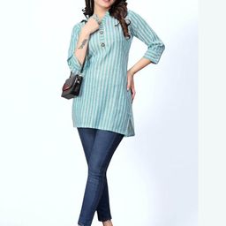 Fabtown Women Striped Kurti-image-31